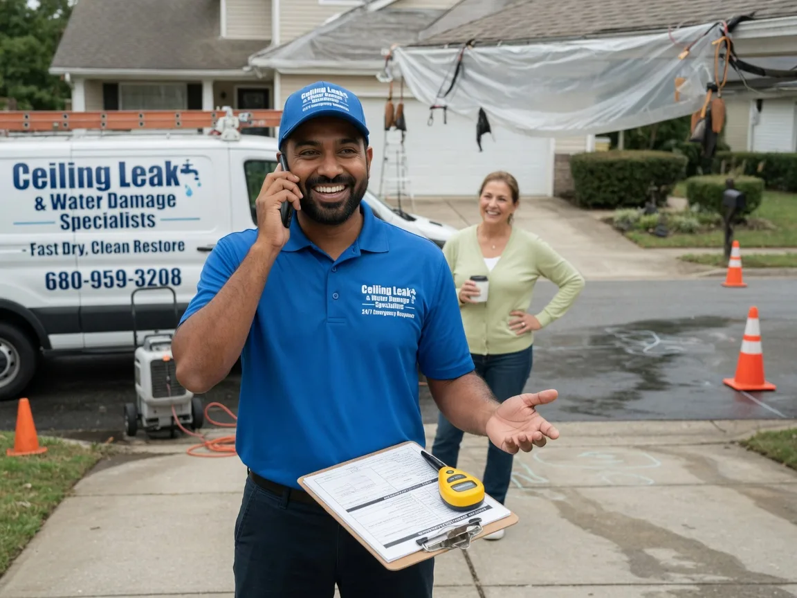 Ceiling Leak Cleanup Catawissa, MO FAQs